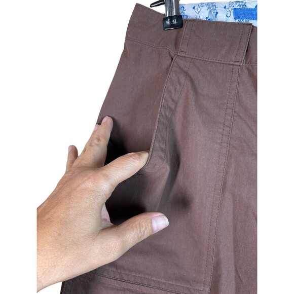 Marmot Capri Pants‎ 6 Womens Brown Cargo Pockets Cropped Beth Rodden Outdoor - Picture 6 of 16